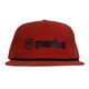 Killington Parks Silicone 256 Cap-Dark Orange/Black-Killington Sports