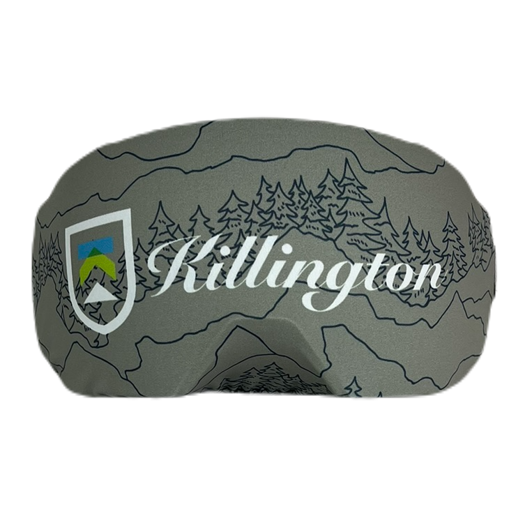 Killington & Pico Logo Goggle Covers-Gray Tree Waves-Killington Sports