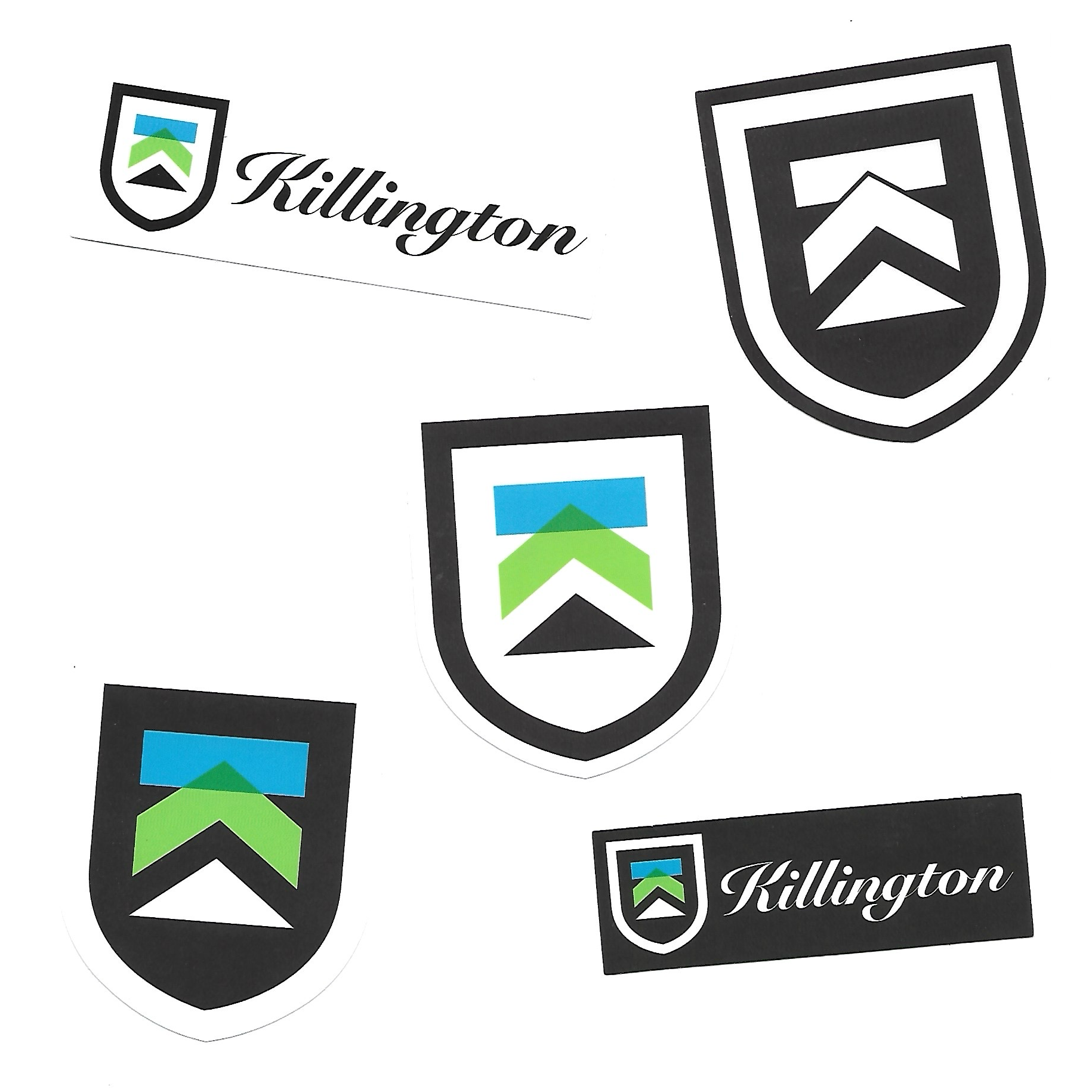 Killington & Pico Stickers - 5 Pack-Killington-Killington Sports