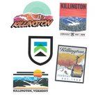 Killington & Pico Stickers - 5 Pack-Scenic-Killington Sports