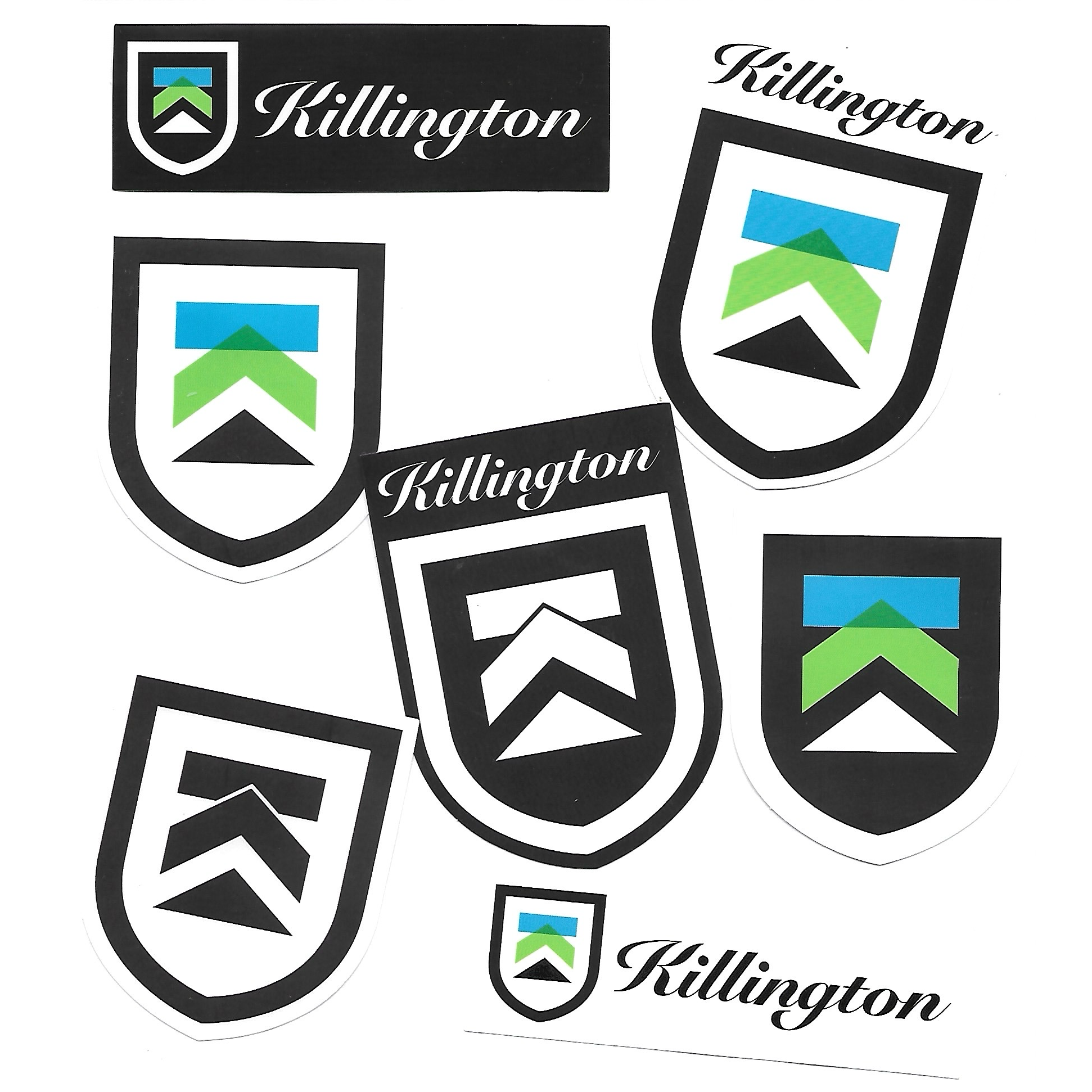 Killington & Pico Stickers - 7 Pack-Killington-Killington Sports