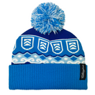 Killington Pom Cuffed Sweater Beanie-Blue Combo-Killington Sports