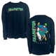 Killington Rad Skier Core Long Sleeve Tee-Classic Navy-Killington Sports