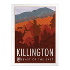 Killington Seasons Notecards-Killington Autumn - Beast of the East-Killington Sports