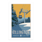 Killington Seasons Posters-Killington Winter - 4,241'-Killington Sports