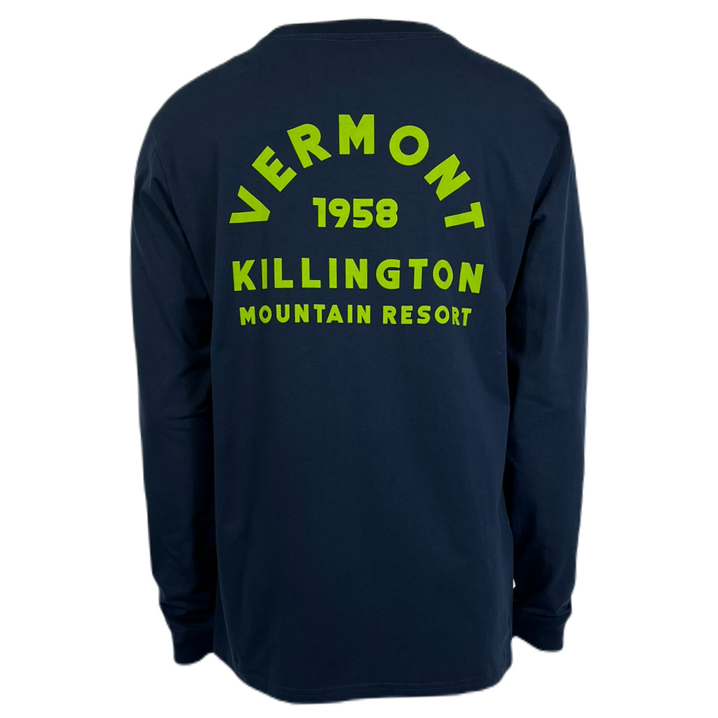 Killington Shield Pocket Long Sleeve Tee-Killington Sports