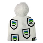 Killington Shield Pom Midi Beanie-White-Killington Sports
