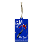Killington Ski The Beast Wood Ornament-Sapphire-Killington Sports