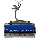 Killington Snowdon 6 Express Ornament-Killington Sports