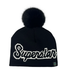 Killington Superstar Pom Midi Beanie-Black-Killington Sports