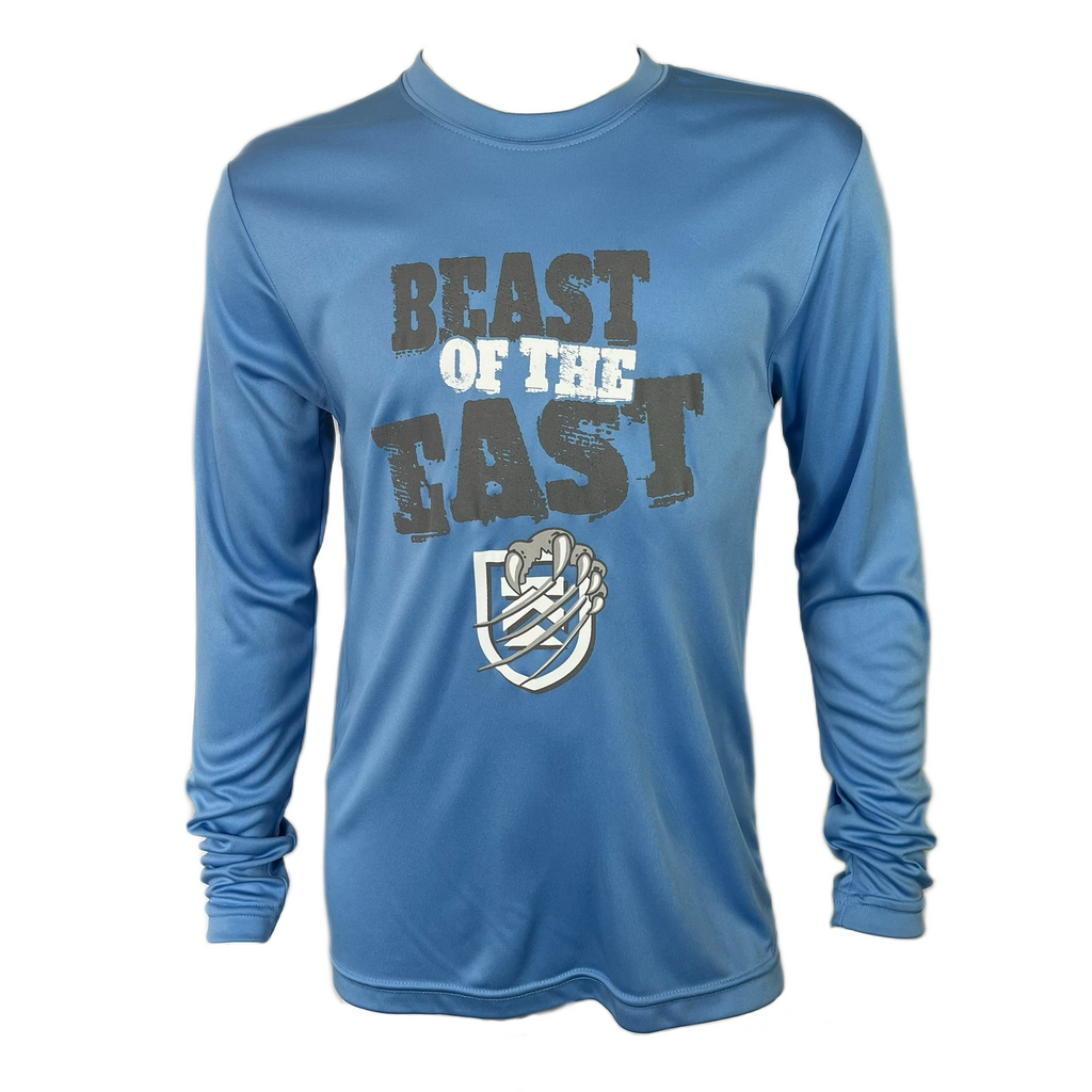 Killington The Beast Youth Long Sleeve Tech Tee-Sport Light Blue-Killington Sports