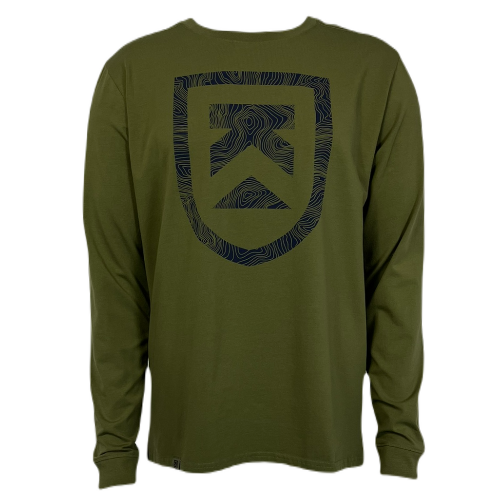 Killington Topography Shield Long Sleeve Tee-Killington Sports