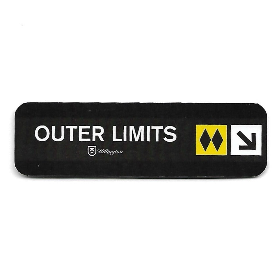 Killington Trail Map Magnets-Outer Limits-Killington Sports