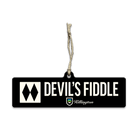 Killington Trail Sign Wood Ornament-Devil's Fiddle-Killington Sports