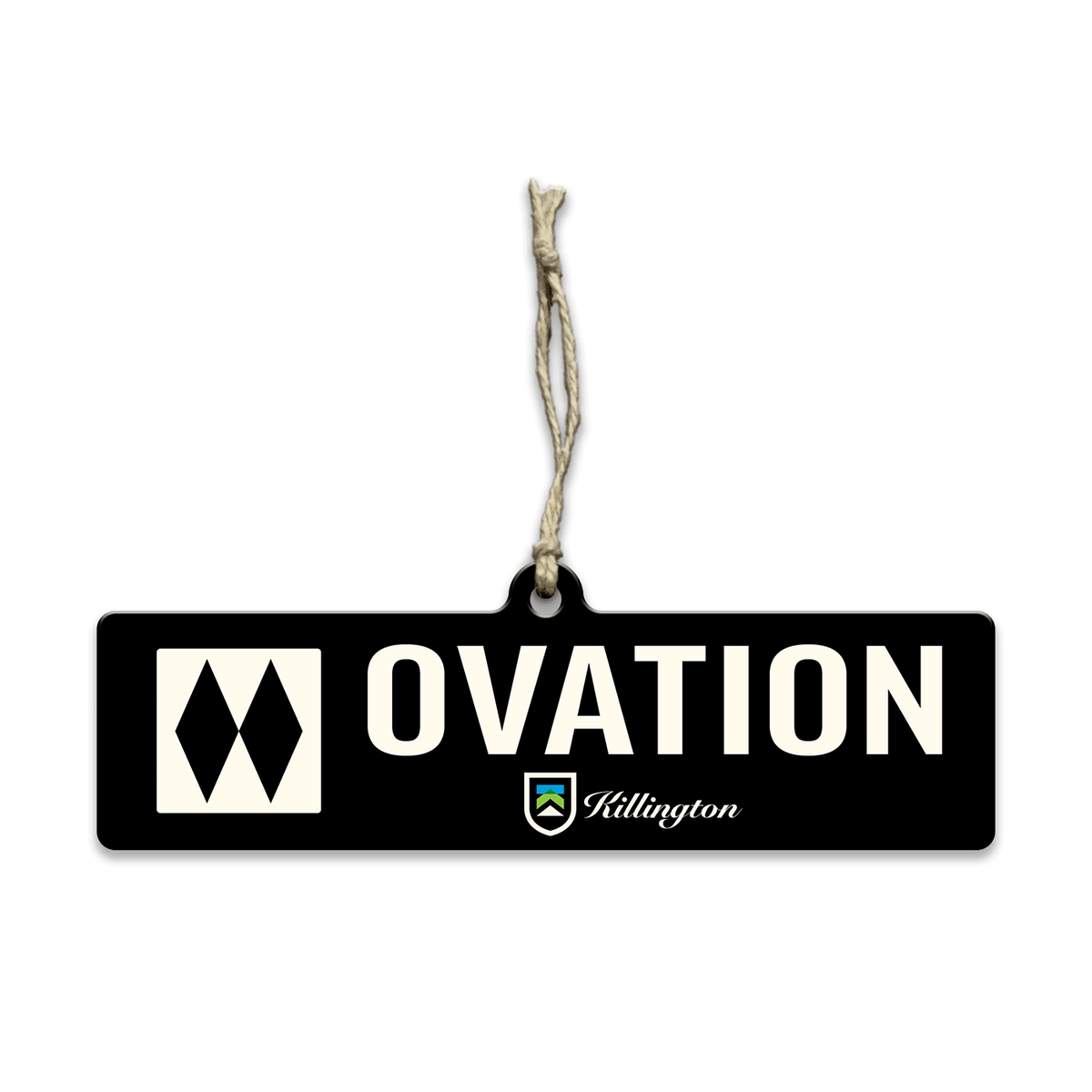 Killington Trail Sign Wood Ornament-Ovation-Killington Sports