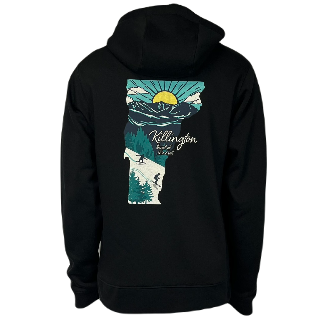 Killington Vermont Mountains Full Zip Hoodie-Killington Sports