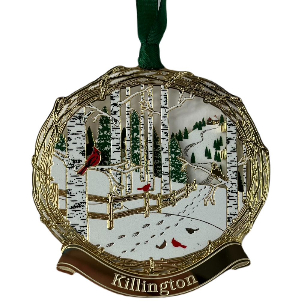 Killington Wintry Woods Ornament-Killington Sports