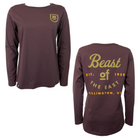 Killington Women's Beast of the East Long Sleeve Tee-Raisin-Killington Sports