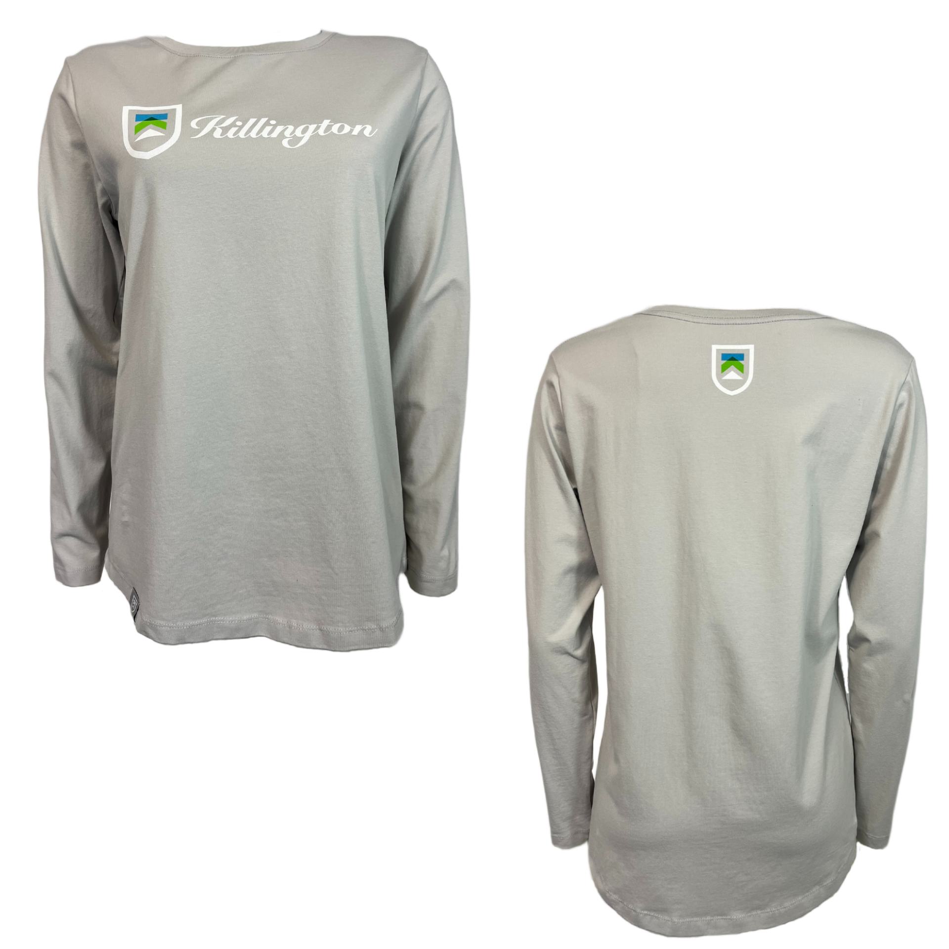 Killington Women's Core Logo Long Sleeve Tee-Antartica-Killington Sports