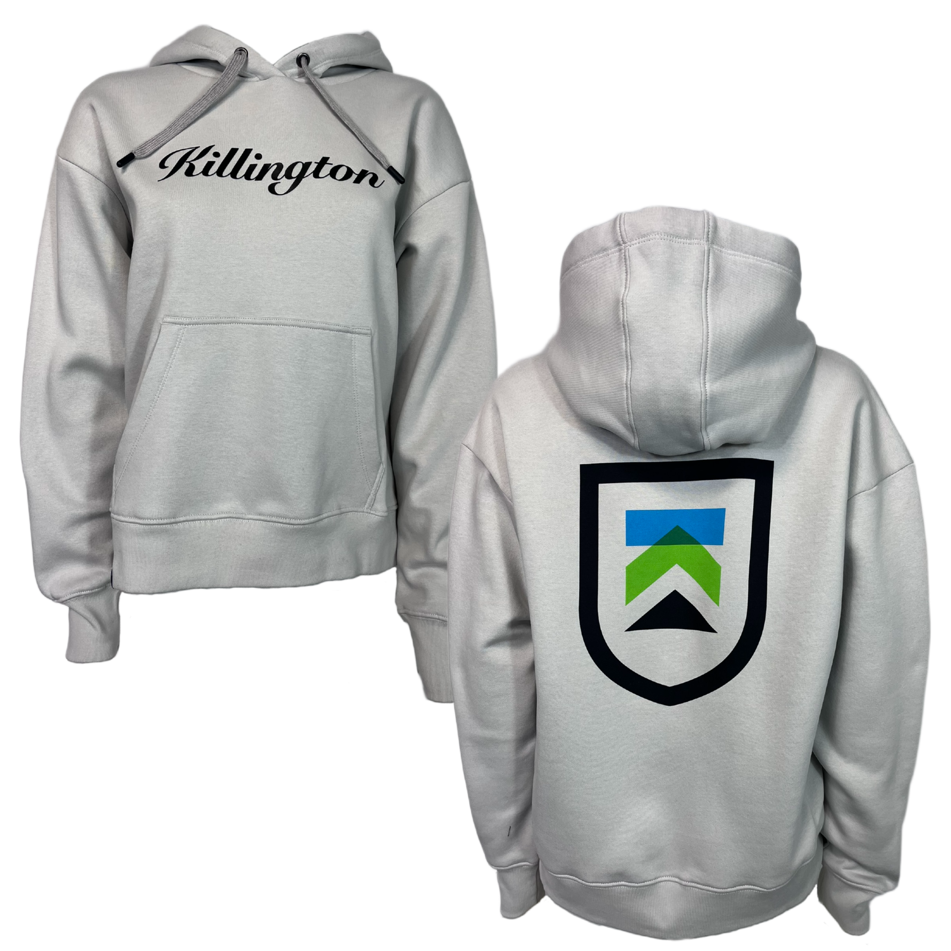 Killington Women's Script Boxy Hoodie-Antartica-Killington Sports
