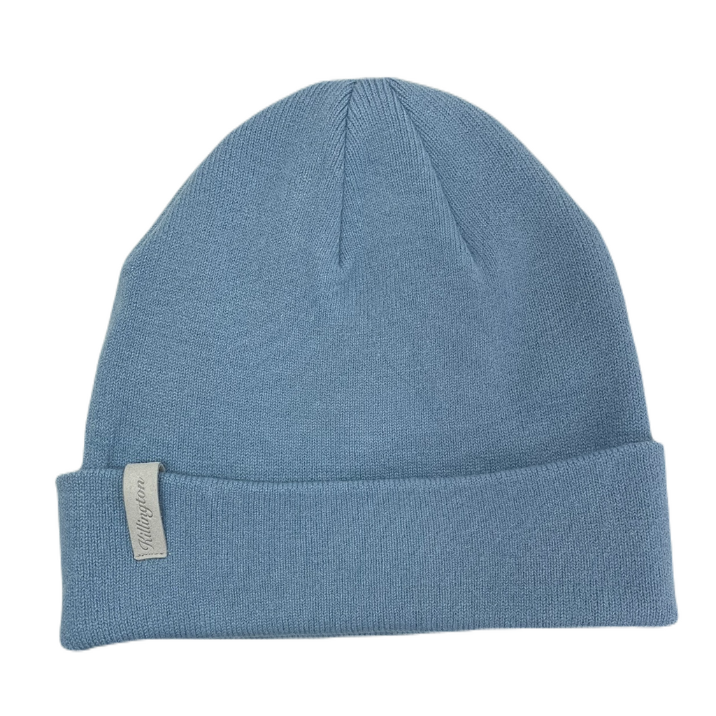 Killington Wordmark Flatknit Beanie-Washed Denim-Killington Sports