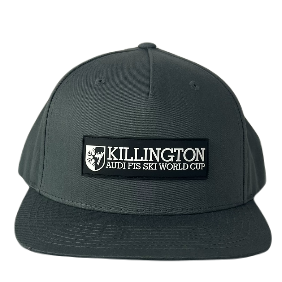 Killington World Cup Rubber Patch 255 Hat-Flint Grey-Killington Sports