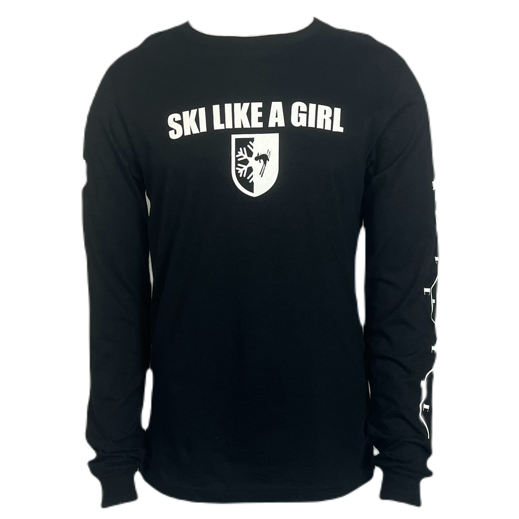 Killington World Cup Ski Like A Girl Long Sleeve Tee-Killington Sports