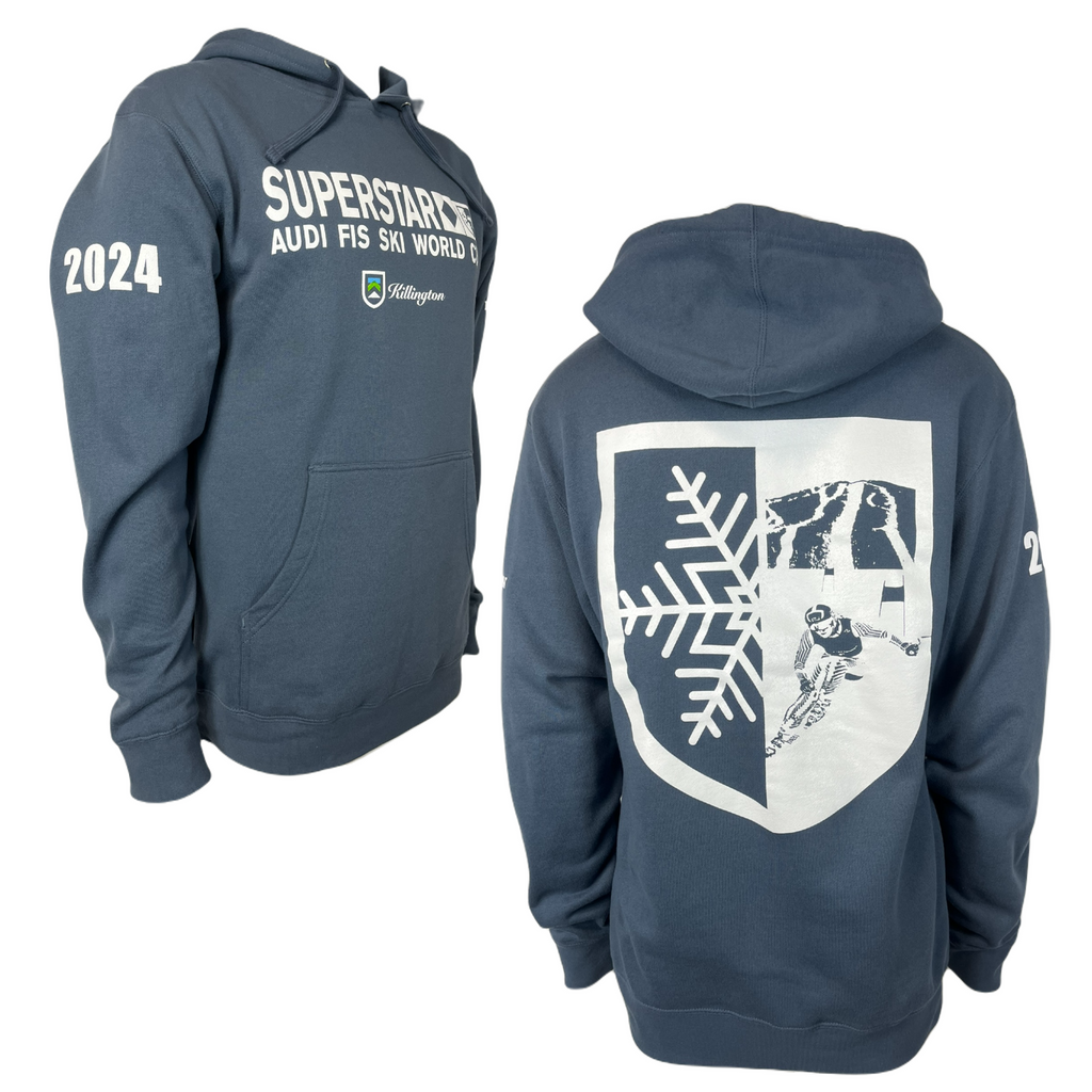 Killington World Cup Superstar 2024 Hoodie-Storm Blue-Killington Sports