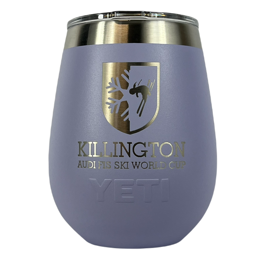 Killington World Cup Yeti Rambler® 10 oz Wine Tumbler-Cosmic Lilac-Killington Sports
