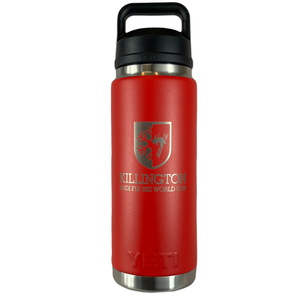 Killington World Cup Yeti Rambler® 26 oz Water Bottle-Rescue Red-Killington Sports