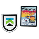Killington Woven Patchs - 2 Pack-Gondola-Killington Sports