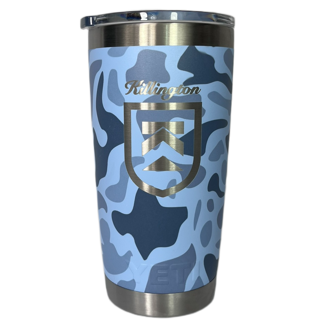 Killington Yeti Rambler® 20 oz Tumbler with Magslider™ Lid-Blue Camo-Killington Sports