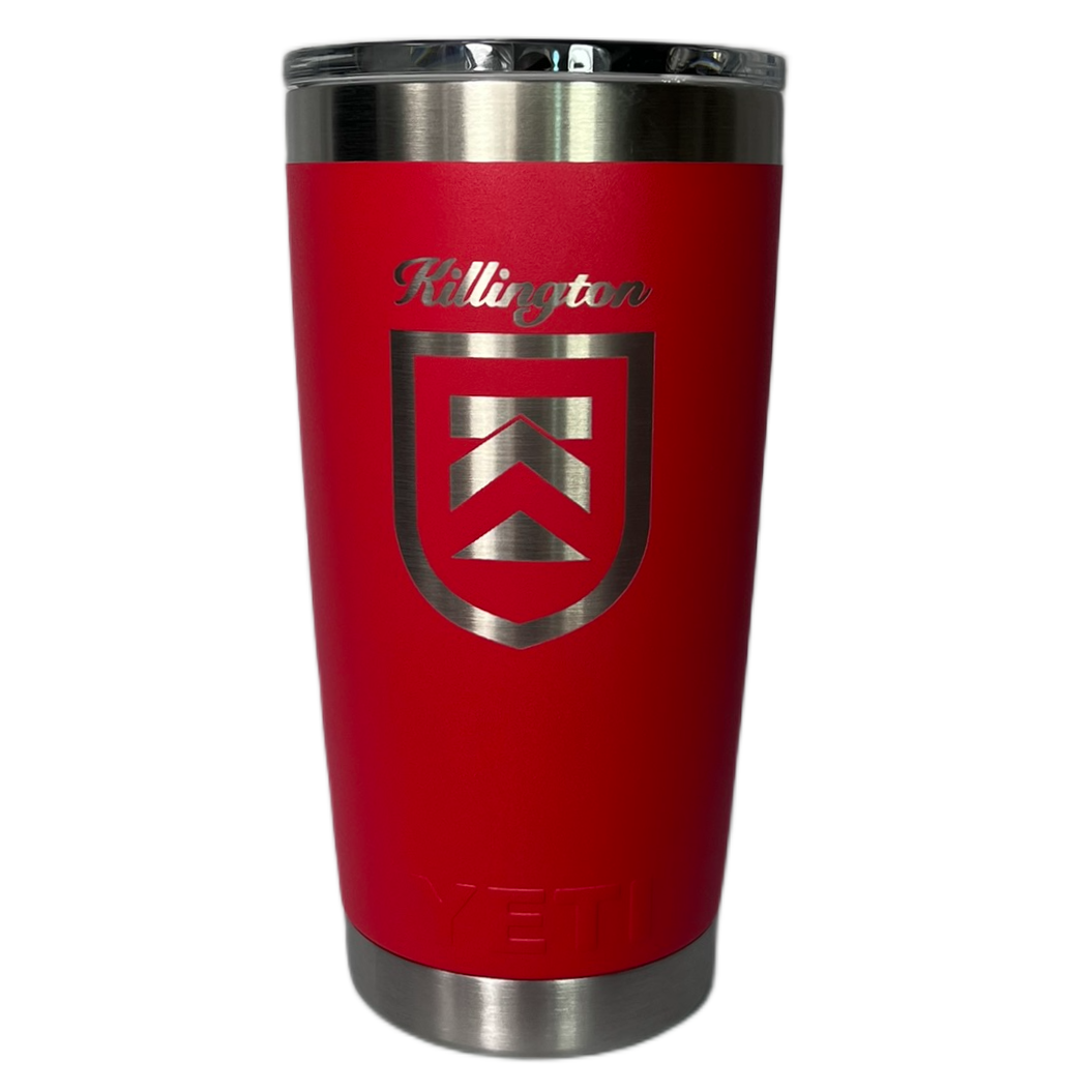 Killington Yeti Rambler® 20 oz Tumbler with Magslider™ Lid-Rescue Red-Killington Sports