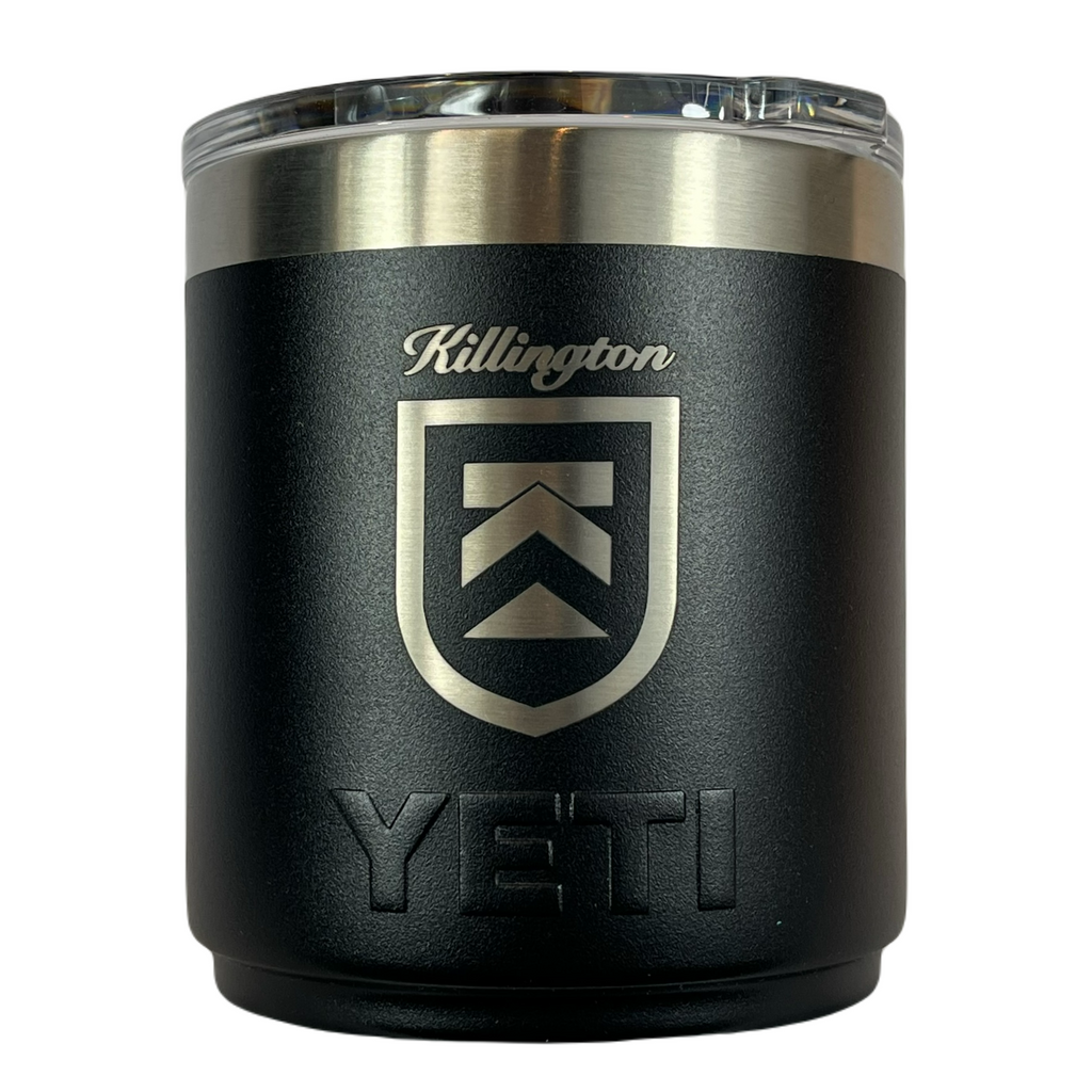 Killington Yeti Rambler® 10 oz Stackable Lowball-Black-Killington Sports