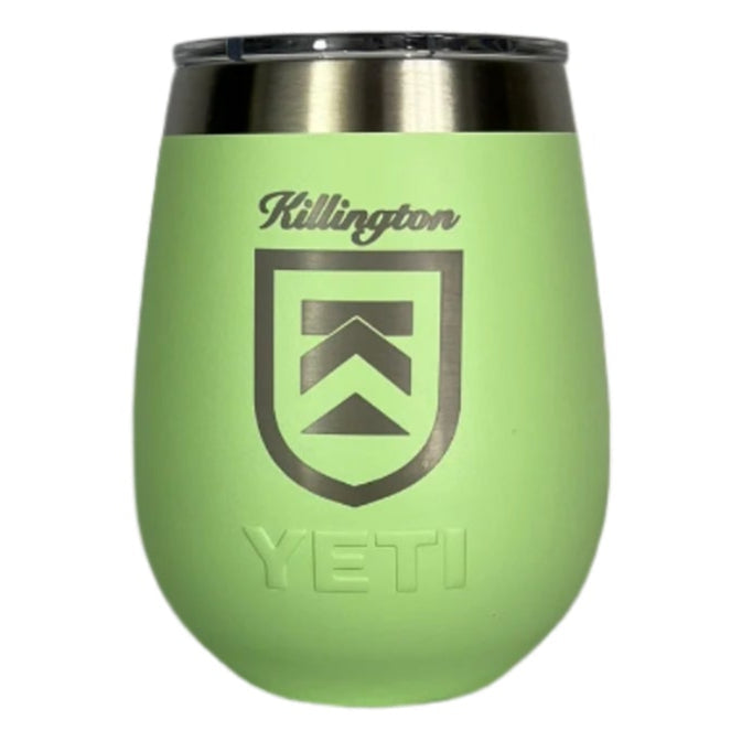 Killington Yeti Rambler® 10 oz Wine Tumbler W/ Magslider Lid-Key Lime-Killington Sports