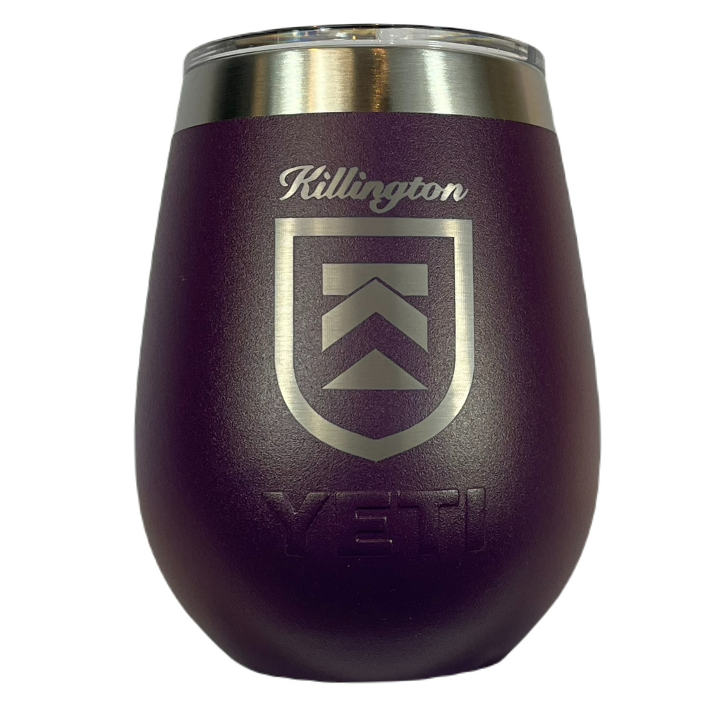 Killington Yeti Rambler® 10 oz Wine Tumbler W/ Magslider Lid-Nordic Purp-Killington Sports