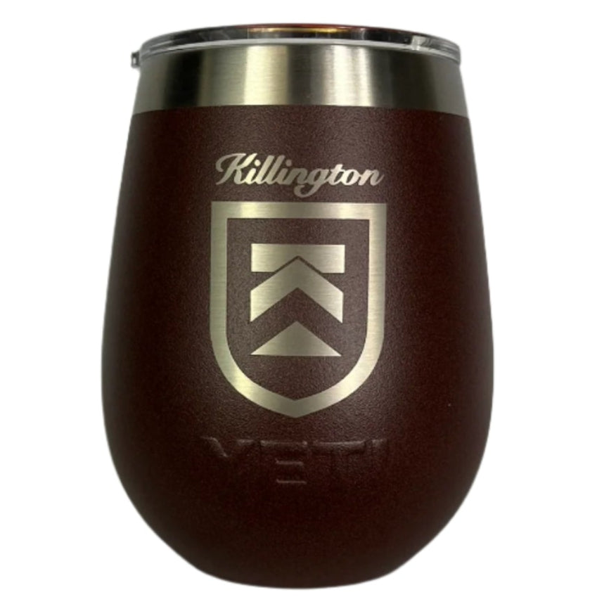 Killington Yeti Rambler® 10 oz Wine Tumbler W/ Magslider Lid-Wetlands Brown-Killington Sports