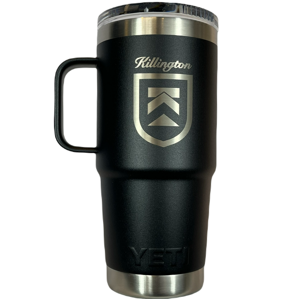 Killington Yeti Rambler® 20oz Travel Mug-Black-Killington Sports