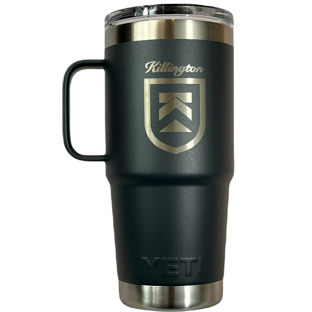 Killington Yeti Rambler® 20oz Travel Mug-Charcoal-Killington Sports