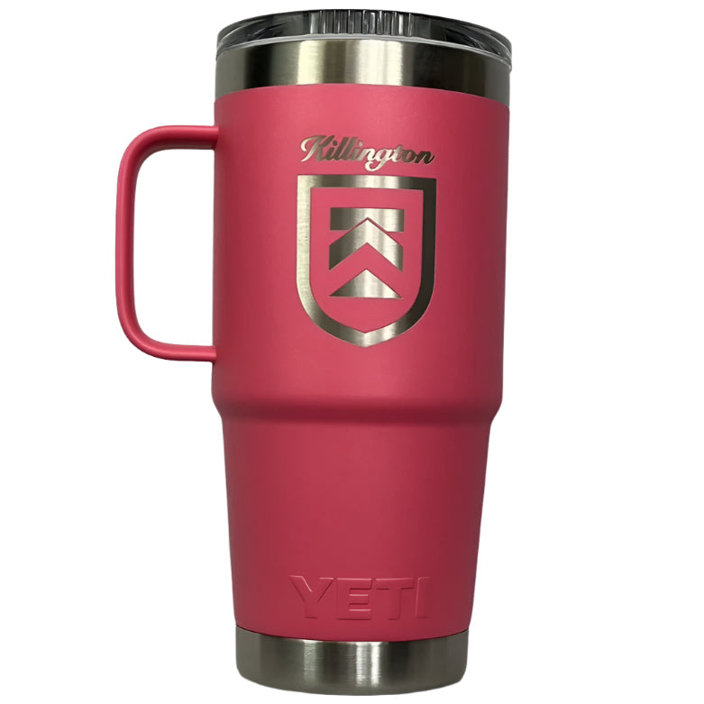 Killington Yeti Rambler® 20oz Travel Mug-Tropical Pink-Killington Sports