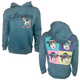 Killington Youth Cow Quadrant Hoodie-Blue Mirage-Killington Sports