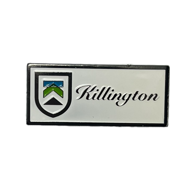 Killington Rectangle Lapel Pin-Killington Sports