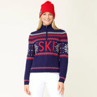 Krimson Klover Heidi Zip Neck-Navy-Killington Sports