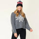 Krimson Klover Women's Alpaca Blend Sweater-Charcoal-Killington Sports