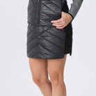 Krimson Klover Women's Carving Skirt-Black Pointelle-Killington Sports