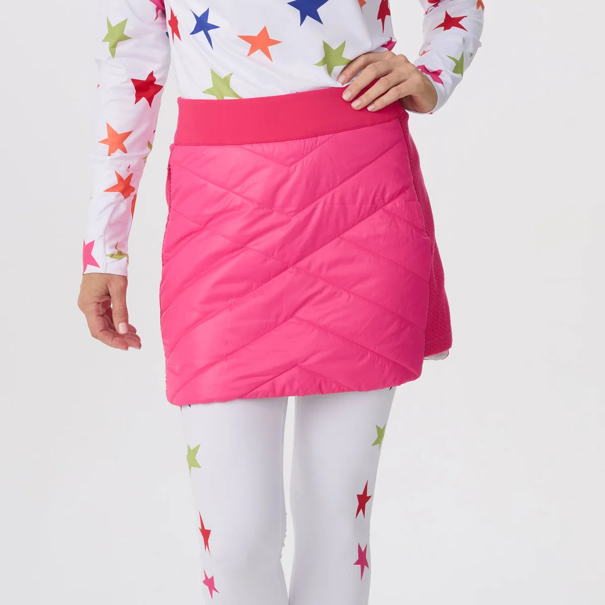 Krimson Klover Women's Carving Skirt-Fuchsia Pointelle-Killington Sports