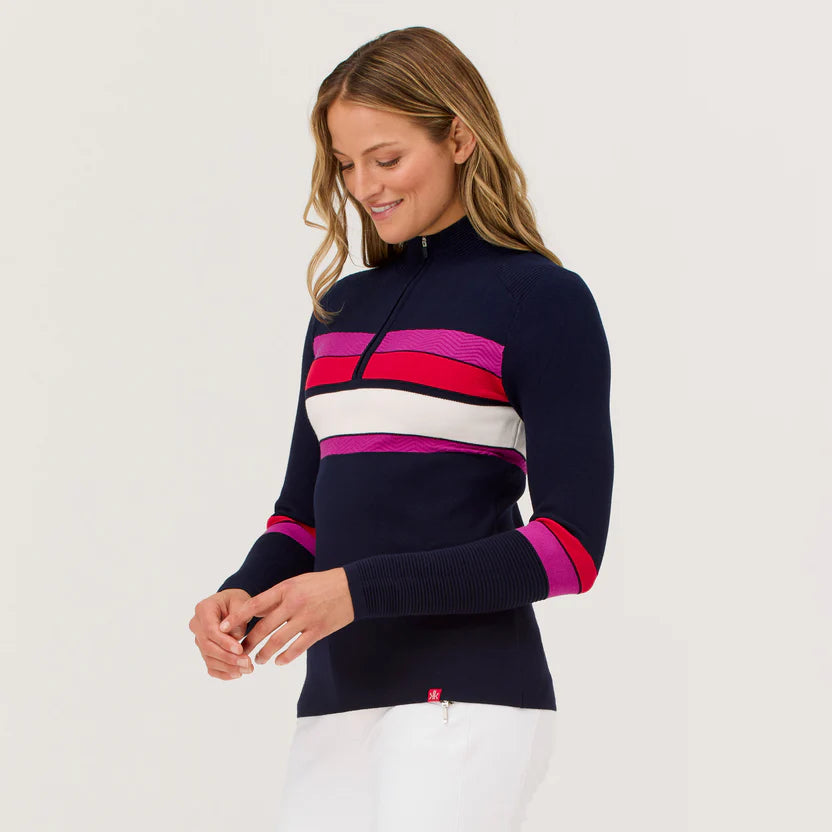 Krimson Klover Women's Emory Zip Neck-Killington Sports