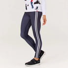Krimson Klover Women's Legging-Navy-Killington Sports