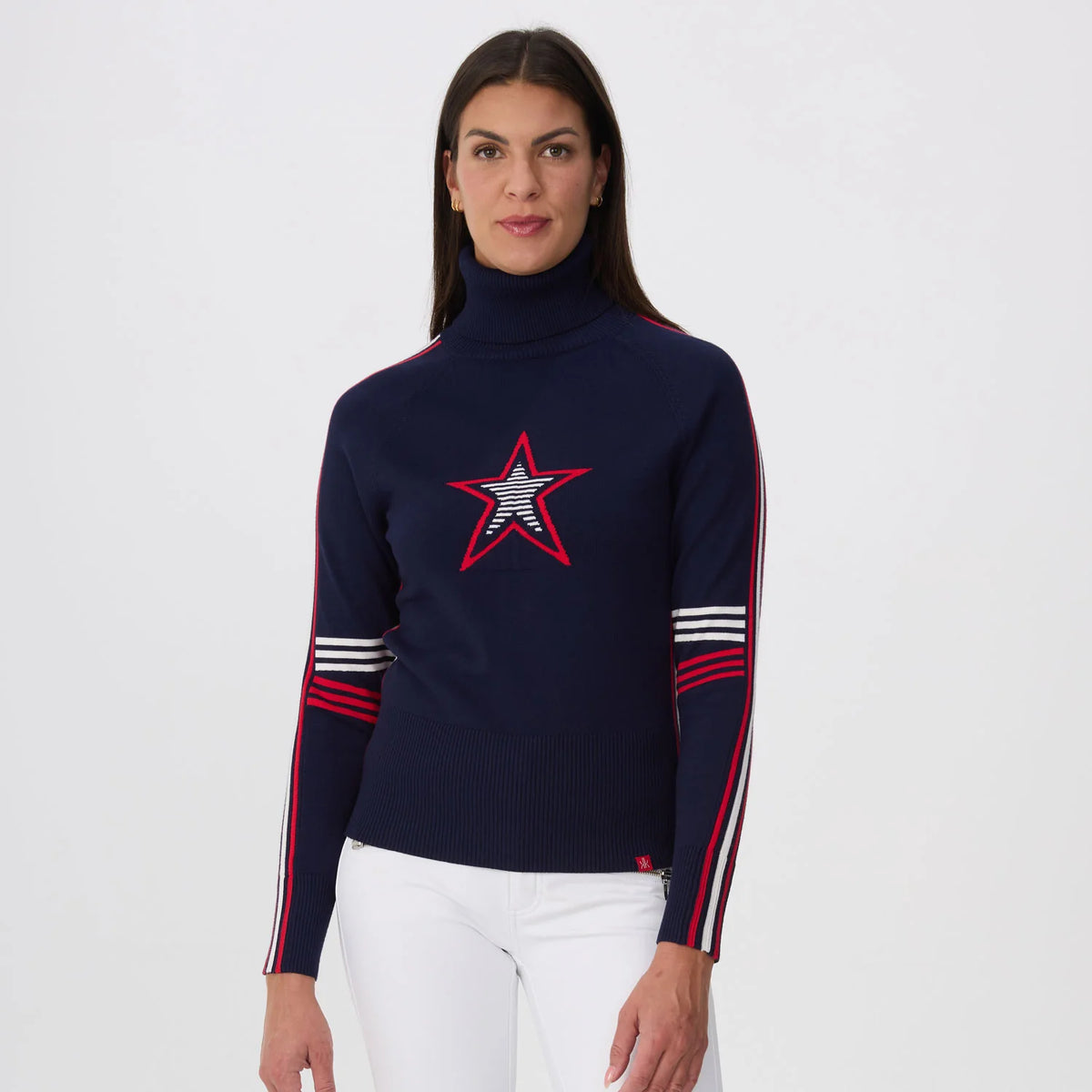 Krimson Klover Women's Olympia Turtleneck-Navy-Killington Sports