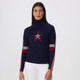 Krimson Klover Women's Olympia Turtleneck-Navy-Killington Sports